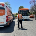 מידע ראשוני: אישה (48) נחבלה בתוך אוטובוס