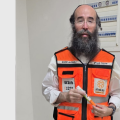 הרב אברהם קאפ חובש איחוד הצלה, הציל את חייו של תינוק שלקה בהתקף אלרגי קשה: