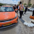 הולכת רגל (17) נפצעה באורח קל בתאונה ברמב"ש