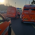 שני צעירים נפצעו באורח קל בתאונה סמוך לשער הגיא