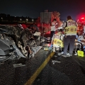 טרגדיה: שני הרוגים ופצועה בינוני בכביש דרומית למושב זכריה