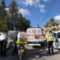 שני ילדים בני (9,5) מפונים במצב קשה ואנוש לבית החולים
