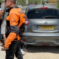 שני פצועים קל בתאונה סמוך לשד' יגאל אלון;