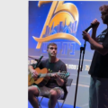 שני אחיו של יהודה בכר ז"ל הי"ד, שנרצח ב'נובה', ביצעו שיר בחגיגות ה-75: