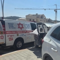 פועל נפצע באורח קל ברח'  'הסתוונית":