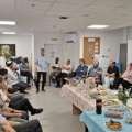 "חוד החנית החינוכי": הרמת כוסית חגיגית בישיבת 'אמית נחשון'