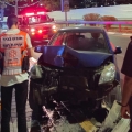 צעיר נפצע באורח קל בתאונה בשד' בן גוריון