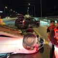 ארבעה צעירים נפצעו באורח קל בתאונה סמוך לאשתאול