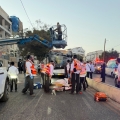 פצוע בינוני ופצוע קל בתאונה ברמב"ש: