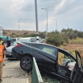 צעיר נפצע באורח קל בתאונה בצומת בית גוברין