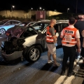 חמישה פצועים בתאונה סמוך למחלף 'מסילת ציון':